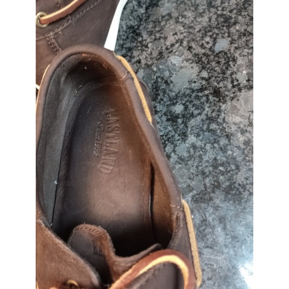 Eastland Men 9D Yarmouth Slip On Deck Boat Moc Shoes Brown Nubuck Memory Foam - Picture 6 of 8